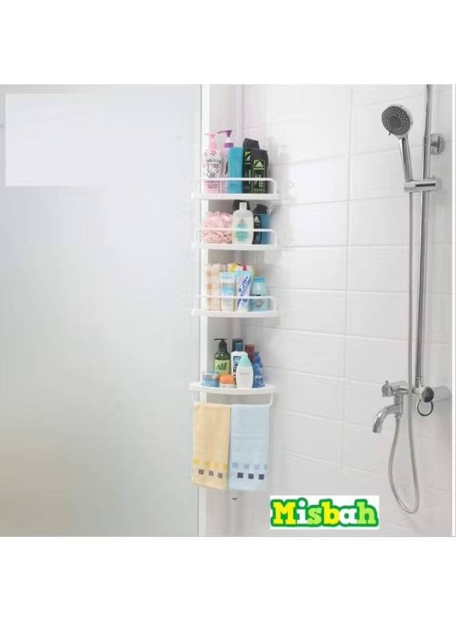 corner shower shelf (4 tiers)