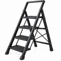 4-step foldable household ladder