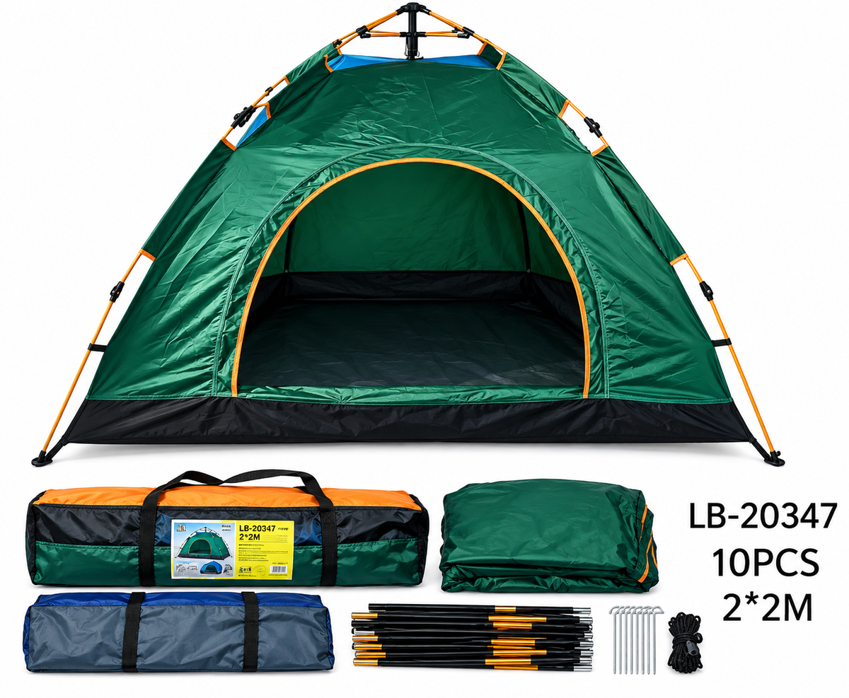 Family camping tent