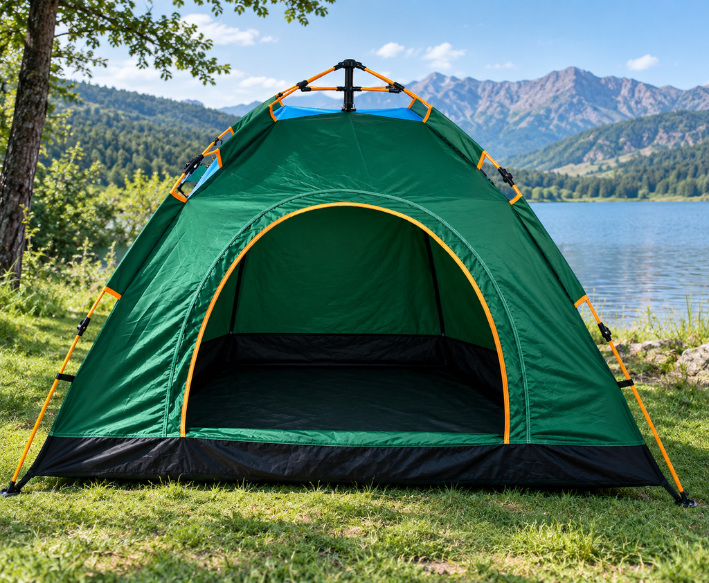 Family camping tent
