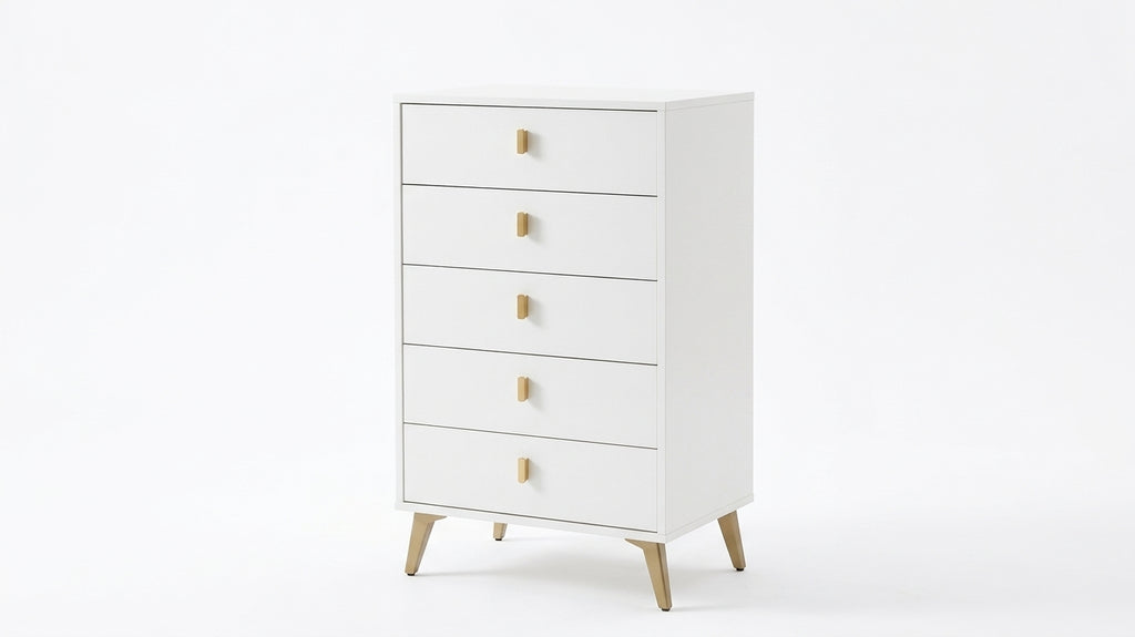 5-Drawer Wooden Cabinet