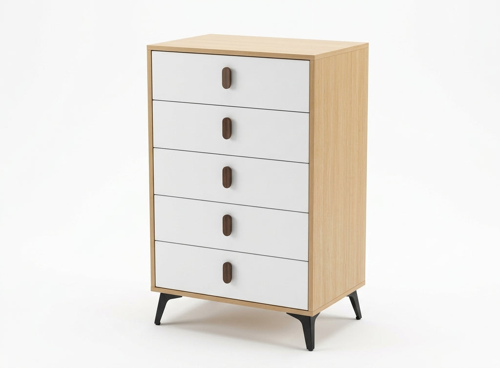 5-Drawer Wooden Cabinet