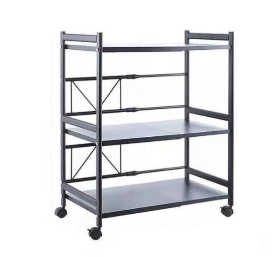 Foldable metal storage stand