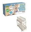 Portable two-tier pull-out drawer stand