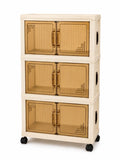 3-Tier Collapsible Storage Cabinet