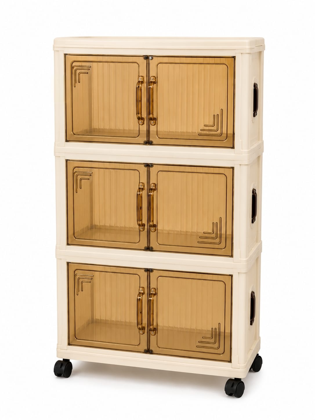 3-Tier Collapsible Storage Cabinet